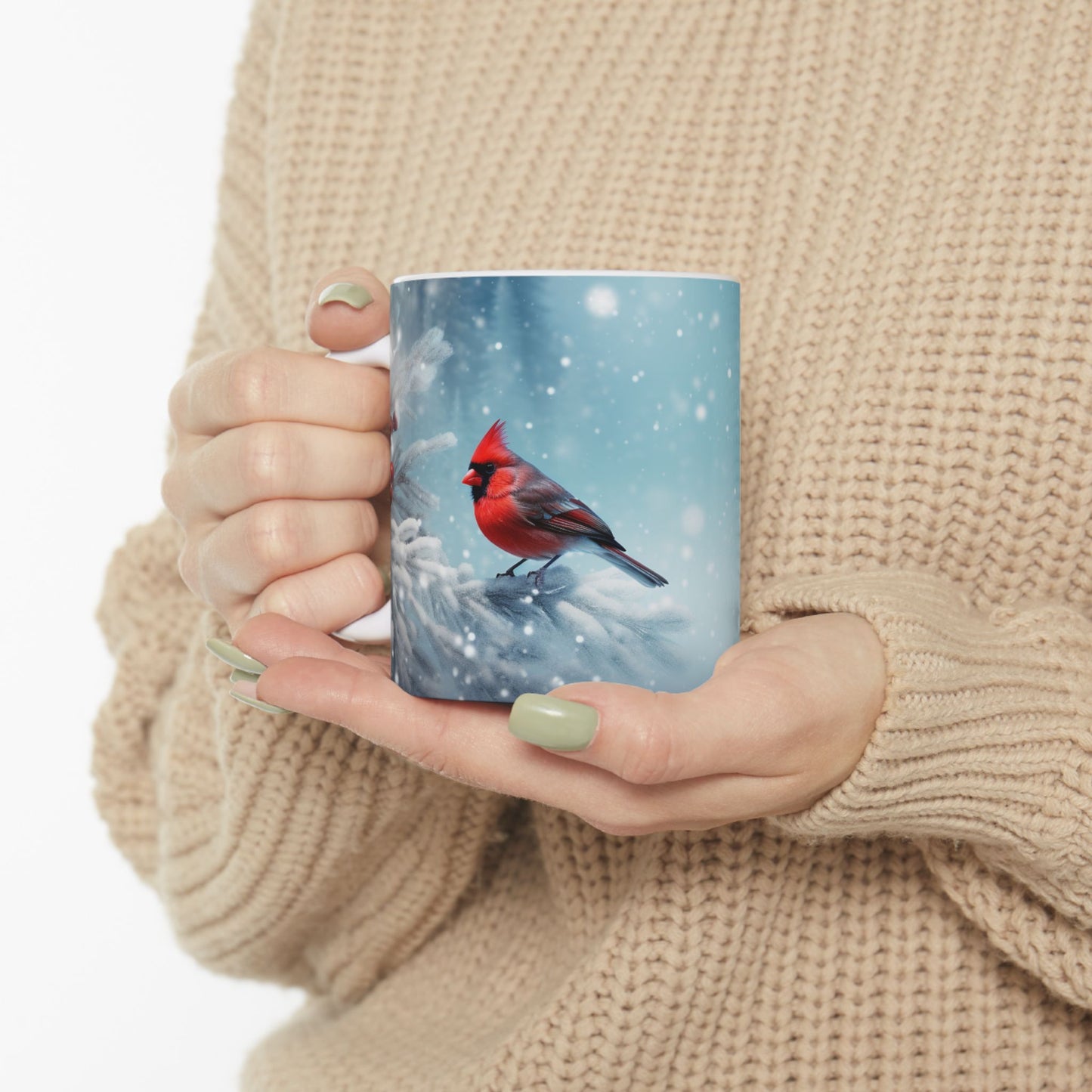 Winter Wonderland Ceramic Mug - Cozy Holiday Drinkware, Perfect Gift for Christmas, Hot Beverage Lovers, Holiday Decor