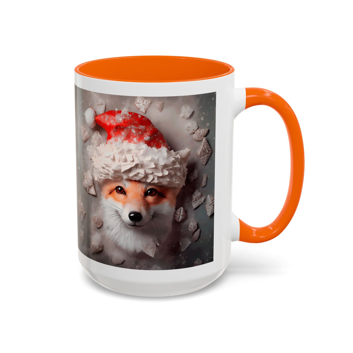 Festive Fox Coffee Mug - Perfect for Holiday Cheer, Gift for Animal Lovers, Winter Decor, Cozy Mornings, Cute Tea Cup