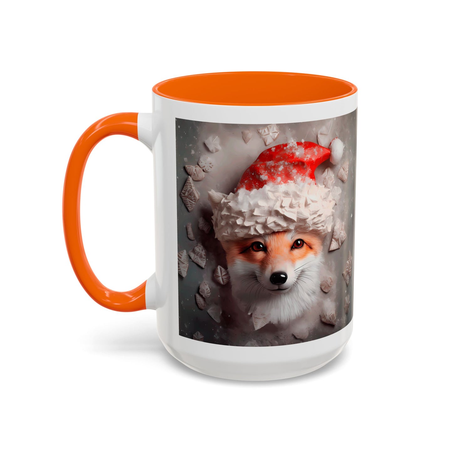 Festive Fox Coffee Mug - Perfect for Holiday Cheer, Gift for Animal Lovers, Winter Decor, Cozy Mornings, Cute Tea Cup