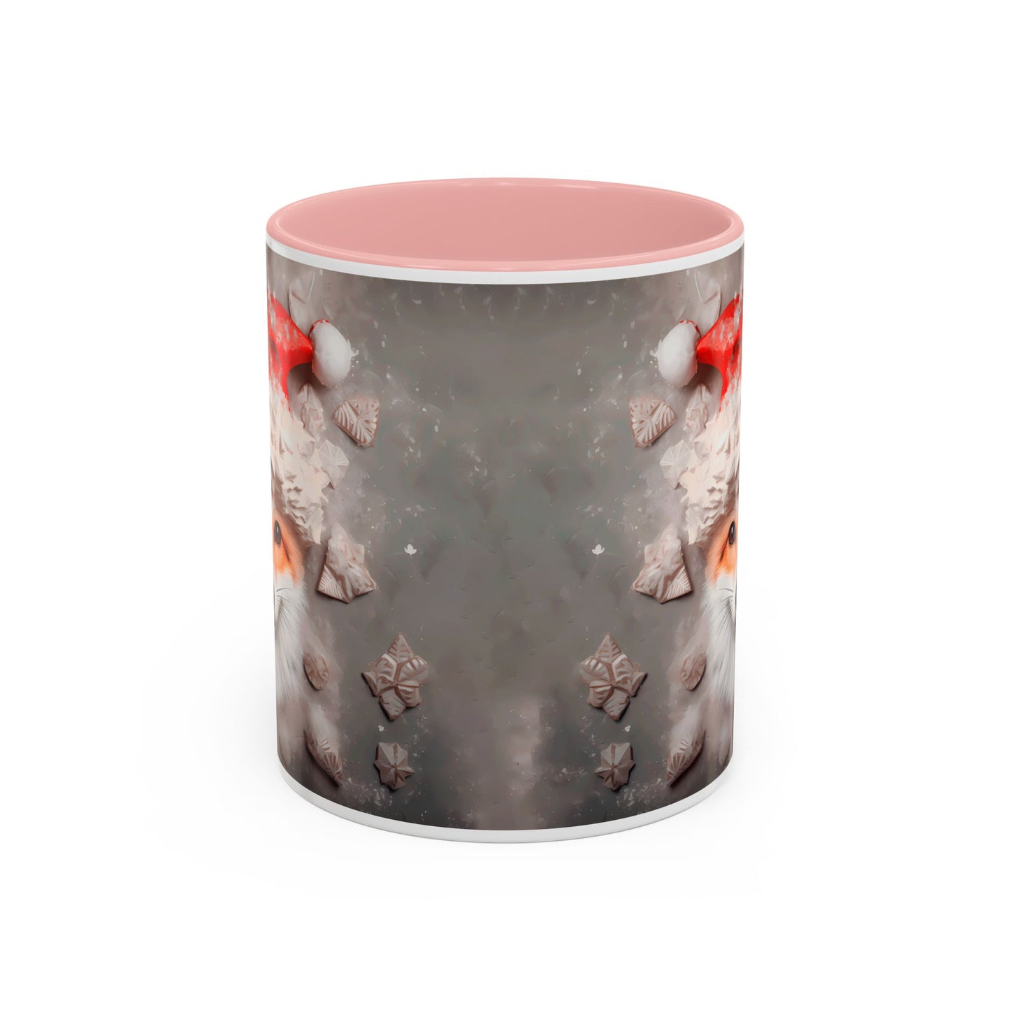 Festive Fox Coffee Mug - Perfect for Holiday Cheer, Gift for Animal Lovers, Winter Decor, Cozy Mornings, Cute Tea Cup