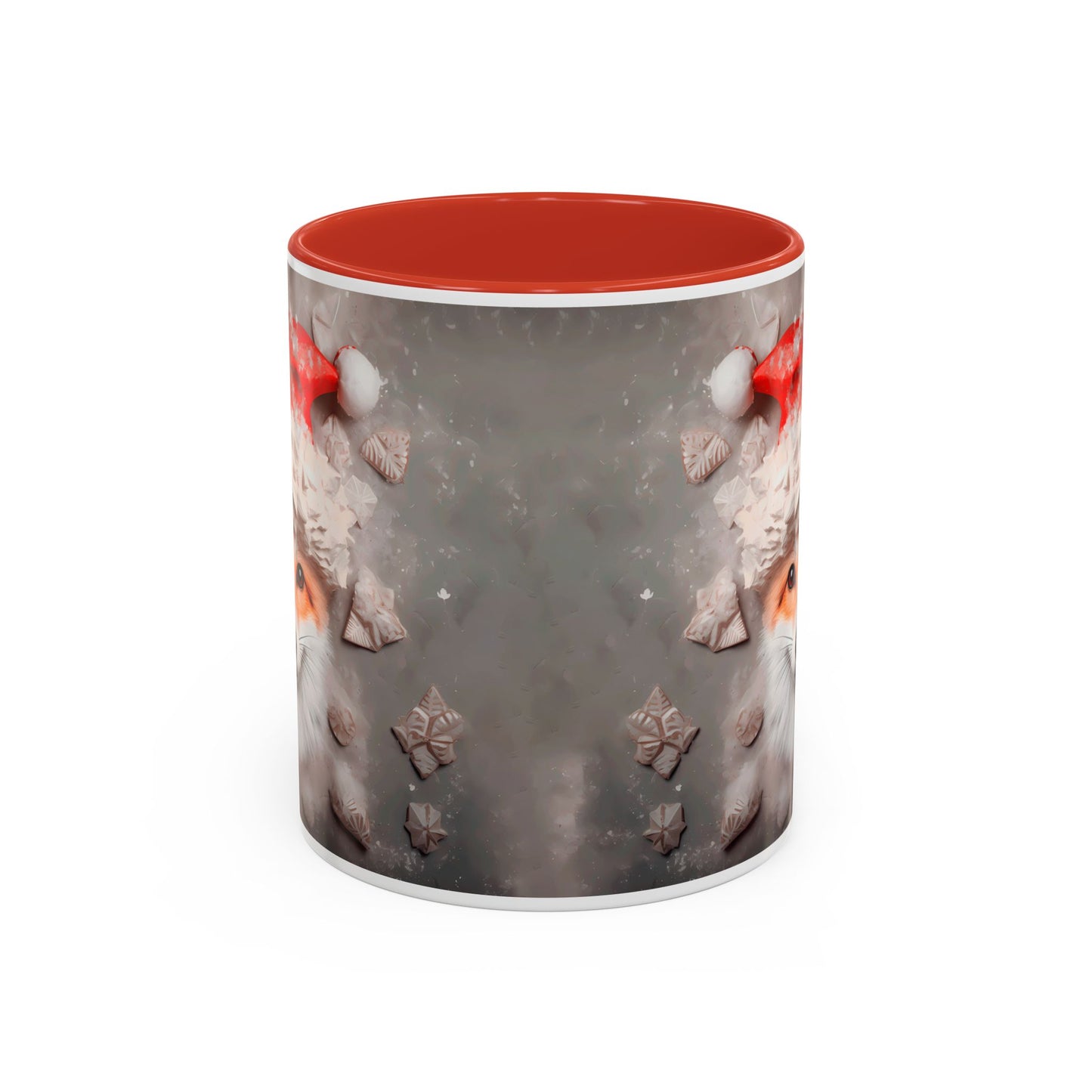 Festive Fox Coffee Mug - Perfect for Holiday Cheer, Gift for Animal Lovers, Winter Decor, Cozy Mornings, Cute Tea Cup