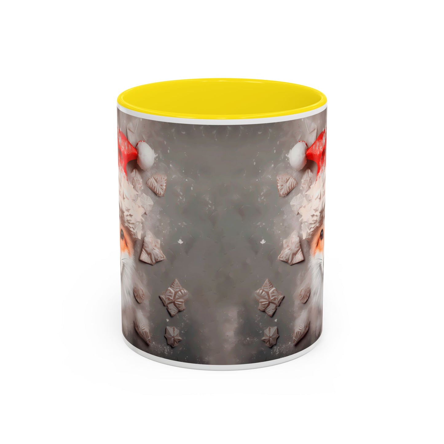 Festive Fox Coffee Mug - Perfect for Holiday Cheer, Gift for Animal Lovers, Winter Decor, Cozy Mornings, Cute Tea Cup