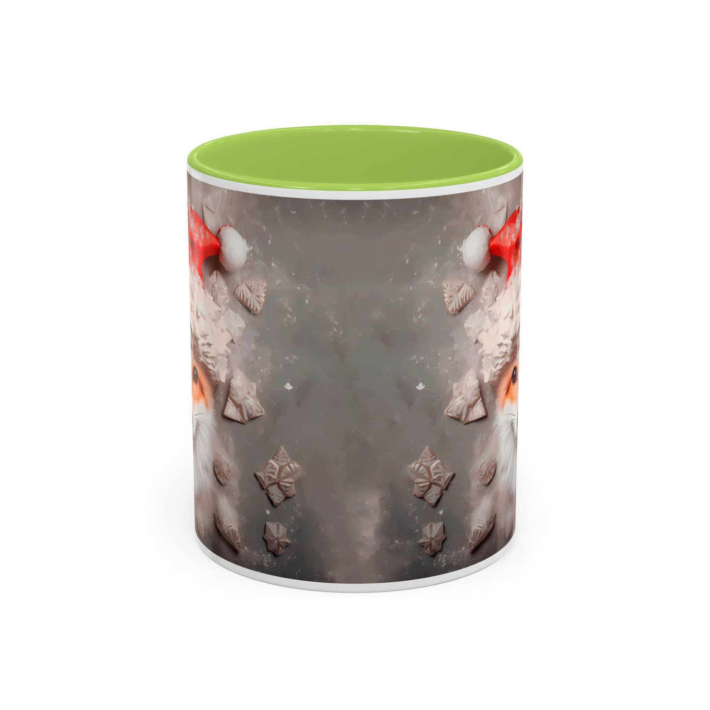 Festive Fox Coffee Mug - Perfect for Holiday Cheer, Gift for Animal Lovers, Winter Decor, Cozy Mornings, Cute Tea Cup