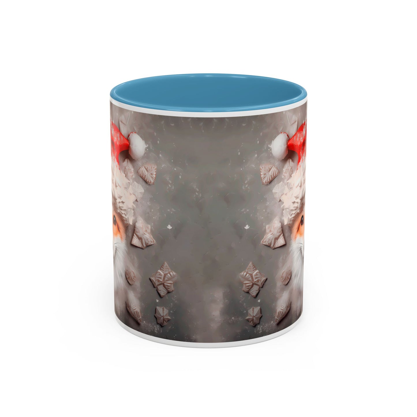 Festive Fox Coffee Mug - Perfect for Holiday Cheer, Gift for Animal Lovers, Winter Decor, Cozy Mornings, Cute Tea Cup