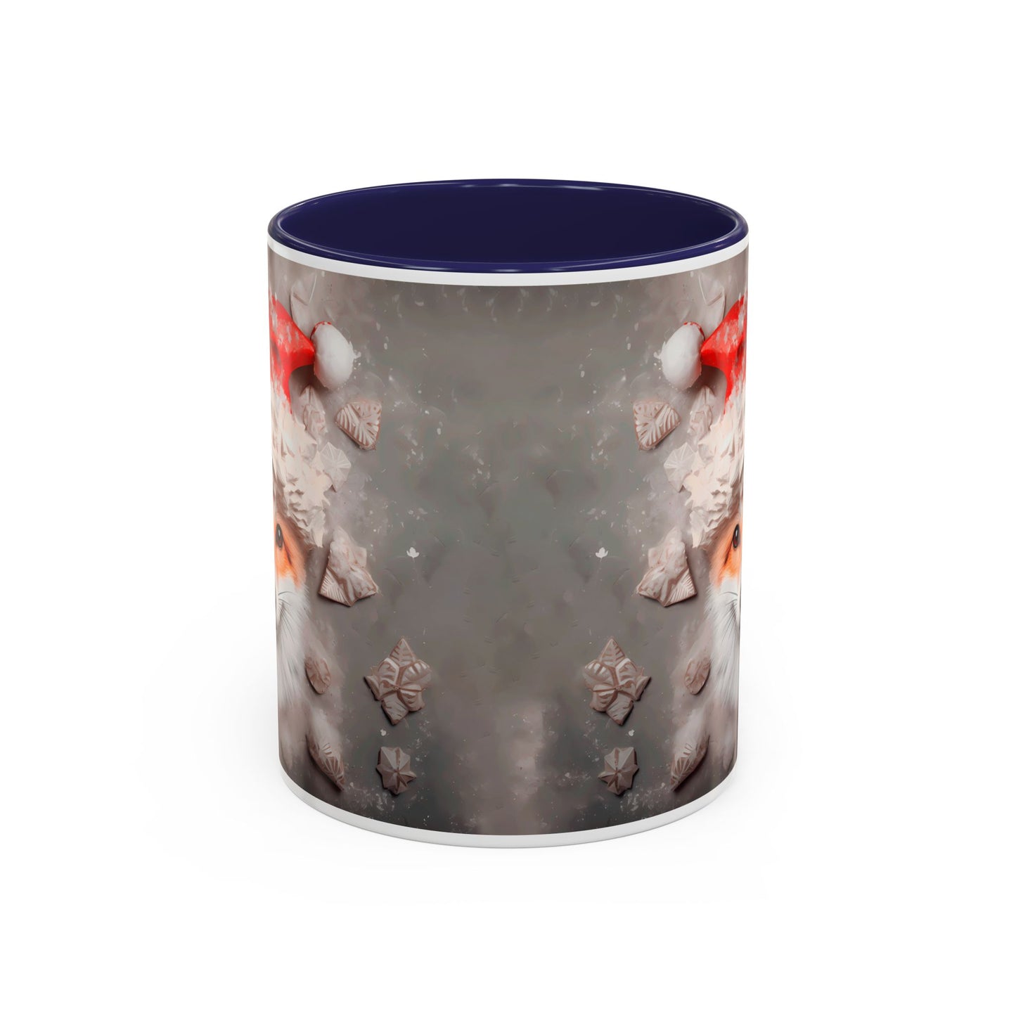 Festive Fox Coffee Mug - Perfect for Holiday Cheer, Gift for Animal Lovers, Winter Decor, Cozy Mornings, Cute Tea Cup