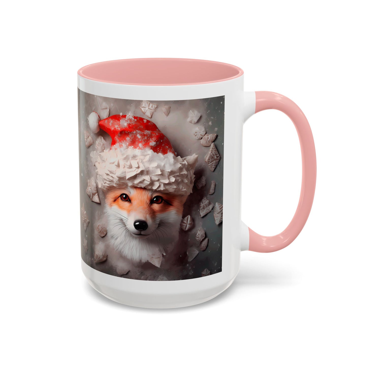 Festive Fox Coffee Mug - Perfect for Holiday Cheer, Gift for Animal Lovers, Winter Decor, Cozy Mornings, Cute Tea Cup