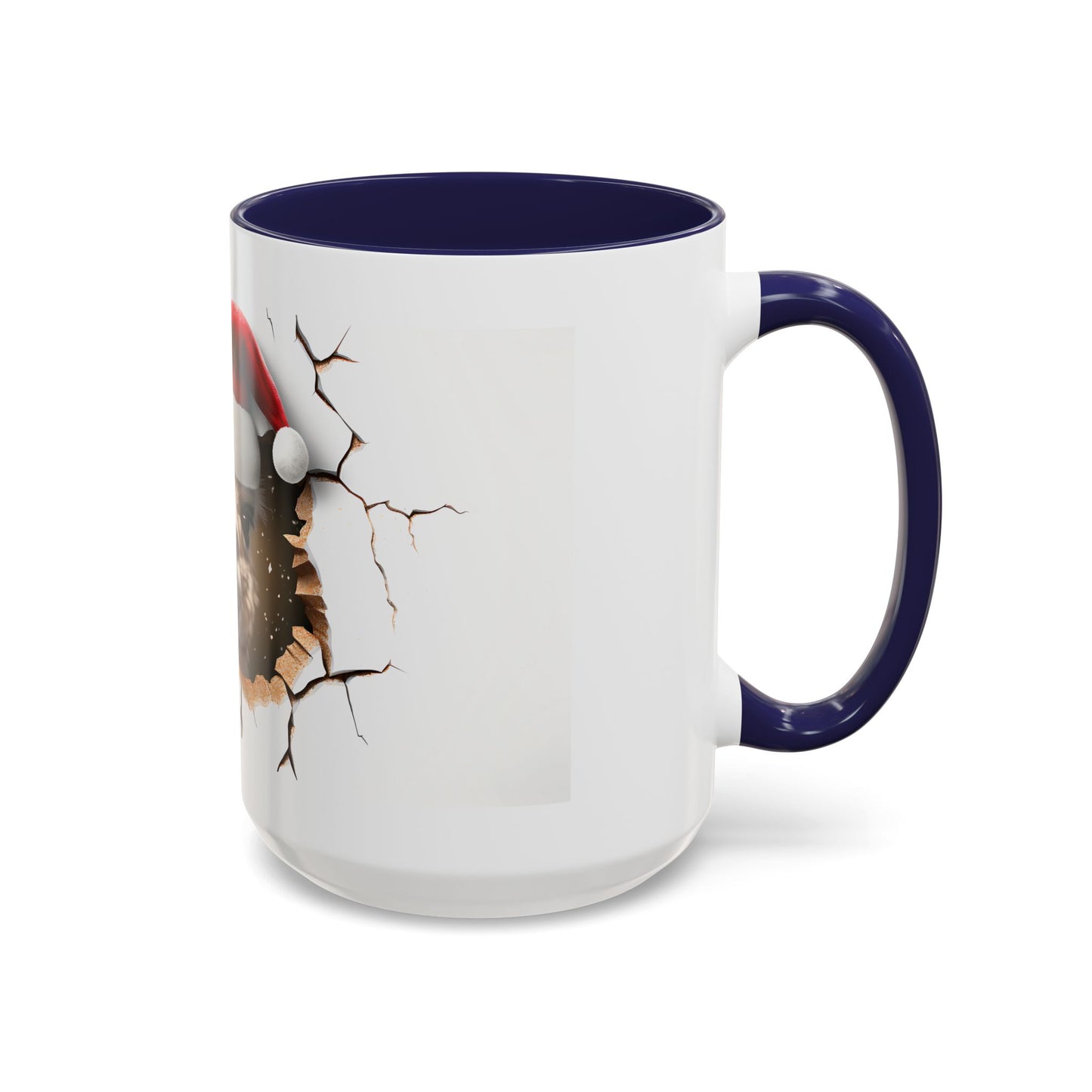 Santa Llama Accent Coffee Mug - Fun Holiday Gift for Animal Lovers, Perfect for Christmas, Office Decor, Mug Collection, Home & Kitchen