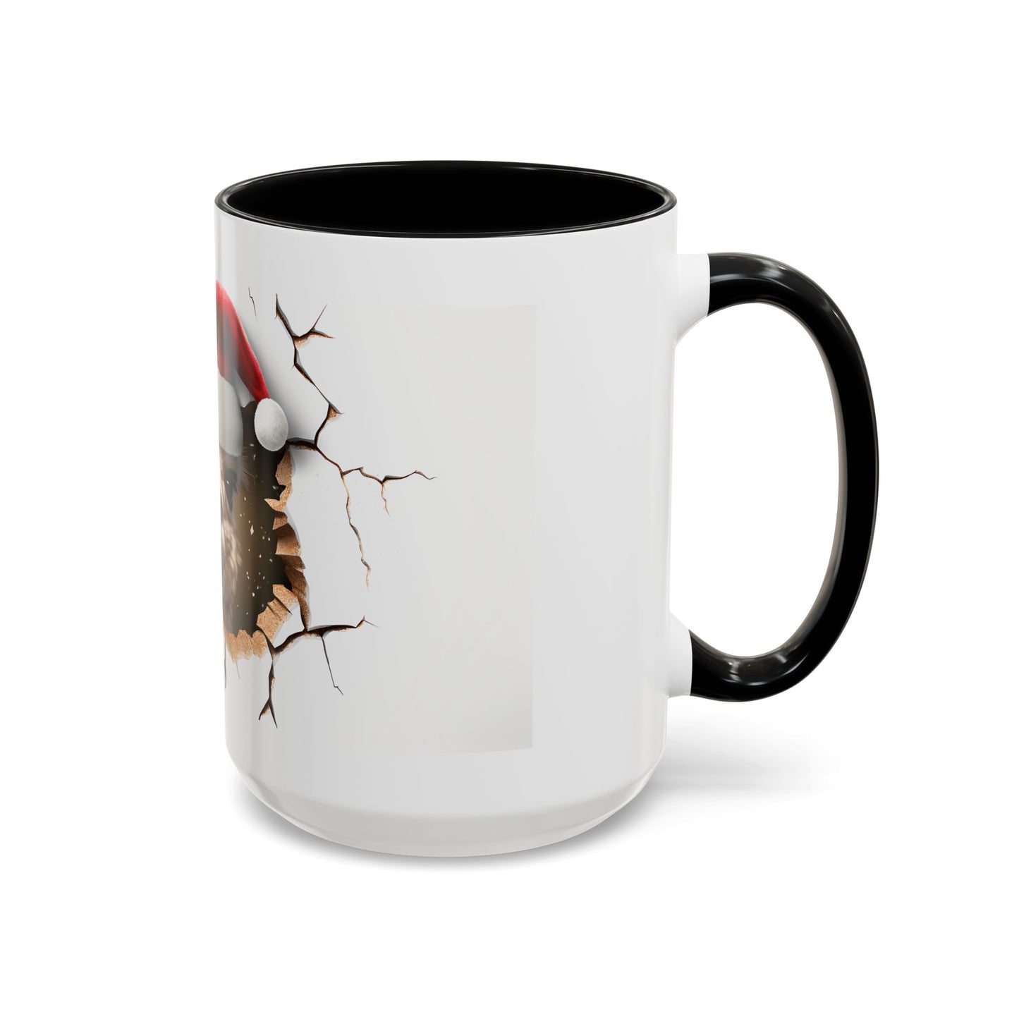 Santa Llama Accent Coffee Mug - Fun Holiday Gift for Animal Lovers, Perfect for Christmas, Office Decor, Mug Collection, Home & Kitchen
