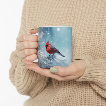 Winter Wonderland Ceramic Mug - Cozy Holiday Drinkware, Perfect Gift for Christmas, Hot Beverage Lovers, Holiday Decor