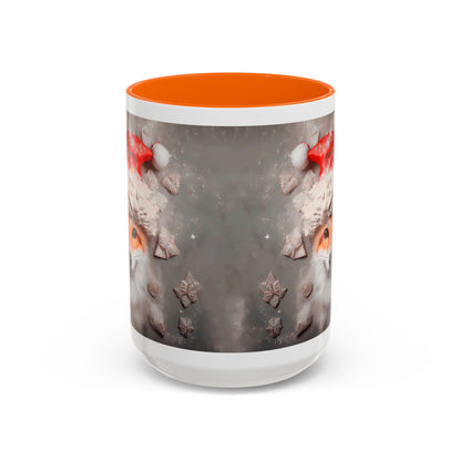 Festive Fox Coffee Mug - Perfect for Holiday Cheer, Gift for Animal Lovers, Winter Decor, Cozy Mornings, Cute Tea Cup