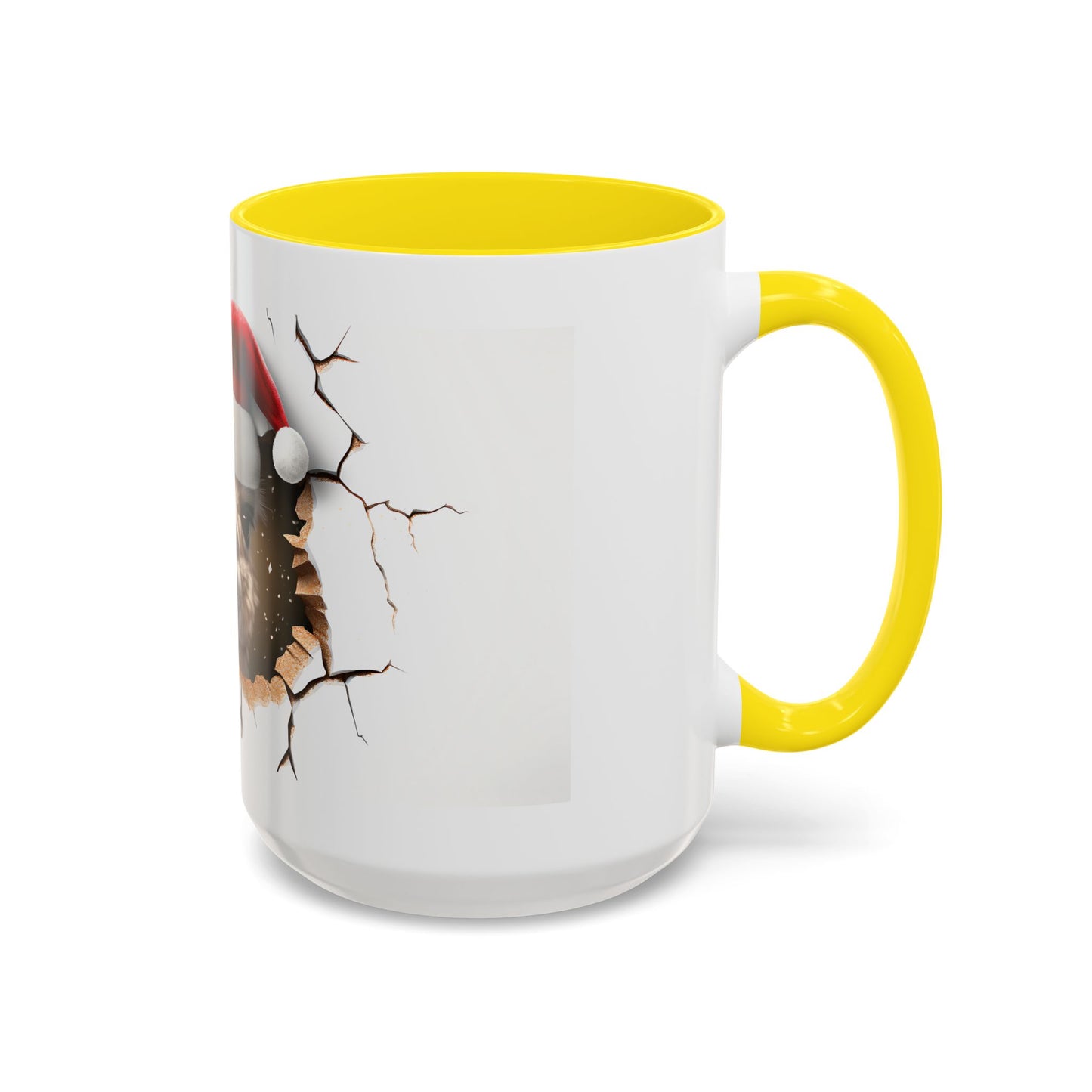 Santa Llama Accent Coffee Mug - Fun Holiday Gift for Animal Lovers, Perfect for Christmas, Office Decor, Mug Collection, Home & Kitchen