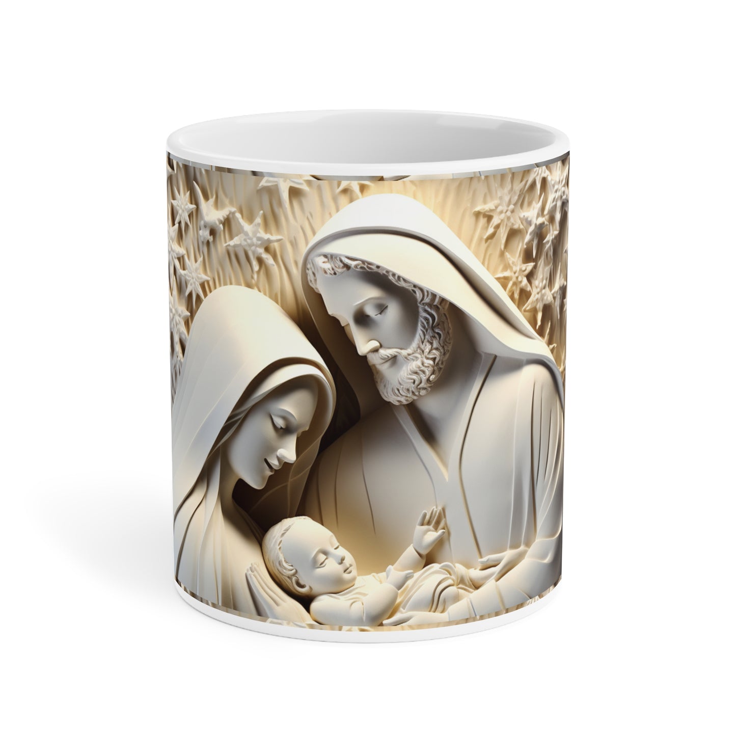 Nativity Scene Ceramic Mugs - Perfect Holiday Gift for Christmas, Cozy Morning Coffee, Religious Home Decor, Family Gatherings, [...]