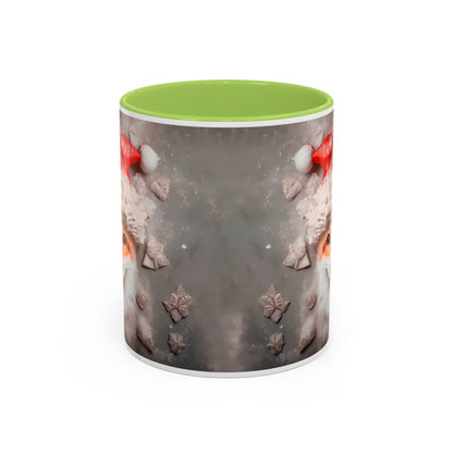 Festive Fox Coffee Mug - Perfect for Holiday Cheer, Gift for Animal Lovers, Winter Decor, Cozy Mornings, Cute Tea Cup