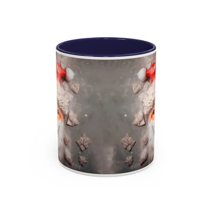 Festive Fox Coffee Mug - Perfect for Holiday Cheer, Gift for Animal Lovers, Winter Decor, Cozy Mornings, Cute Tea Cup
