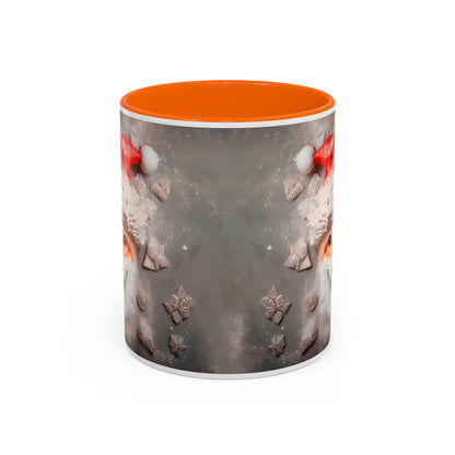 Festive Fox Coffee Mug - Perfect for Holiday Cheer, Gift for Animal Lovers, Winter Decor, Cozy Mornings, Cute Tea Cup