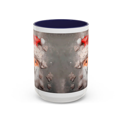 Festive Fox Coffee Mug - Perfect for Holiday Cheer, Gift for Animal Lovers, Winter Decor, Cozy Mornings, Cute Tea Cup