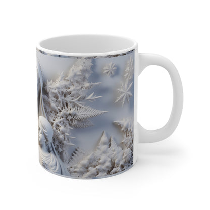 Blessed Family Ceramic Mug - Spiritual Gift for Christmas, Holiday Decor, Cozy Moments, Family Time, Unique Coffee Cup