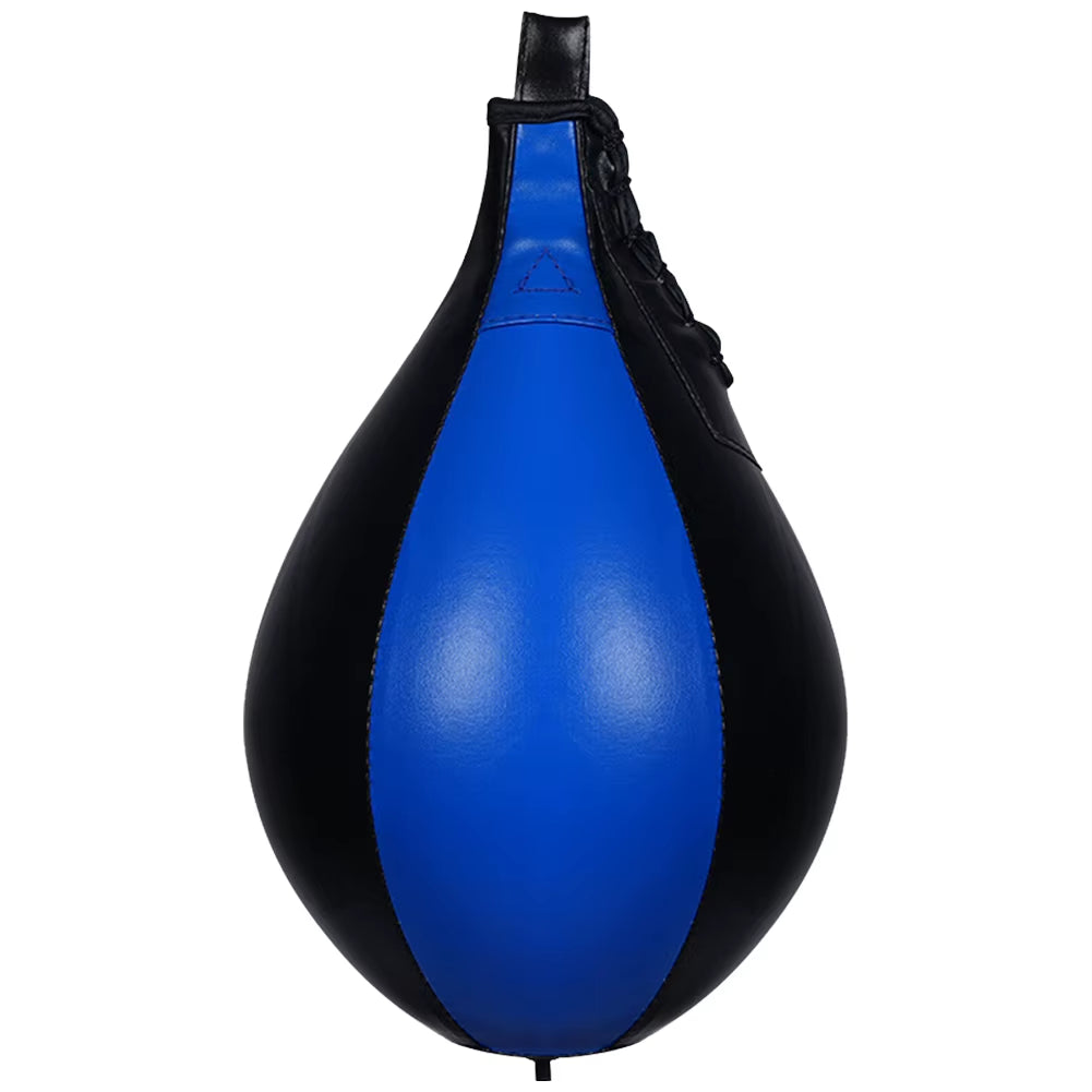 Professional PU Leather Boxing Speed Ball - Reflex Training and Stress Relief Punching Bag