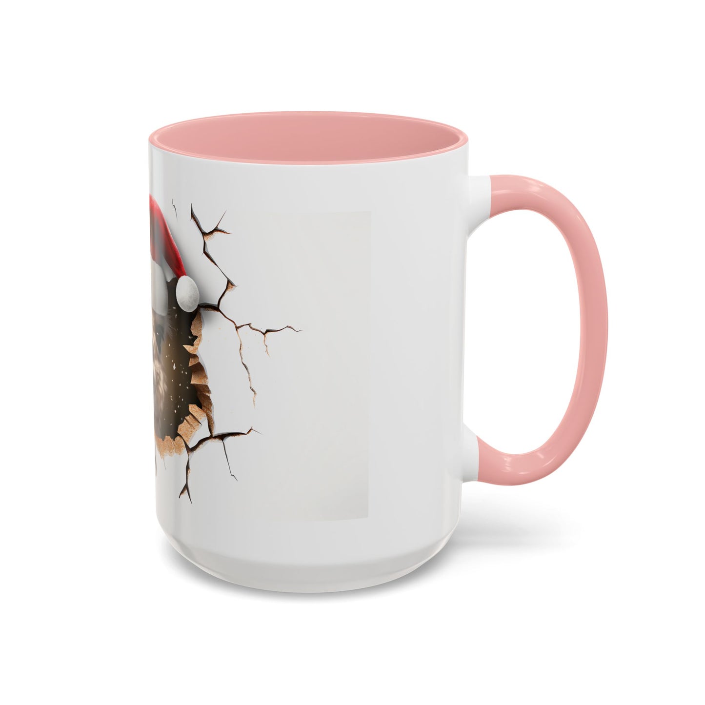 Santa Llama Accent Coffee Mug - Fun Holiday Gift for Animal Lovers, Perfect for Christmas, Office Decor, Mug Collection, Home & Kitchen