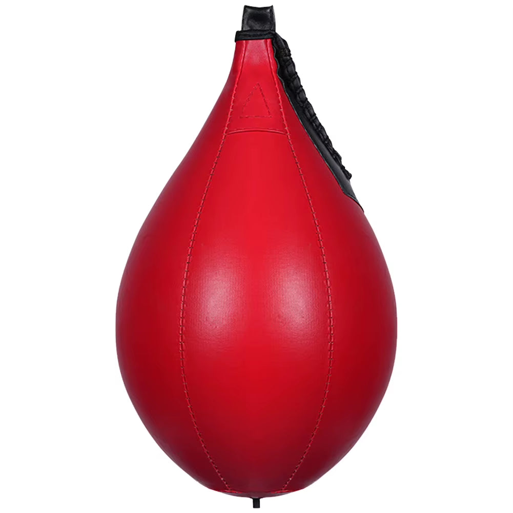 Professional PU Leather Boxing Speed Ball - Reflex Training and Stress Relief Punching Bag