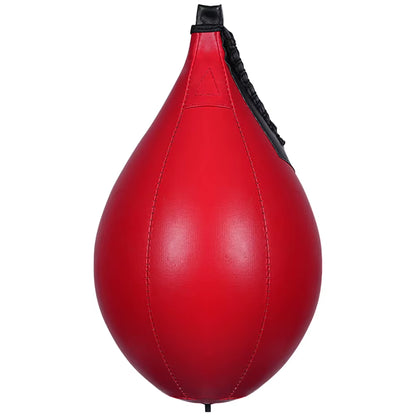 Professional PU Leather Boxing Speed Ball - Reflex Training and Stress Relief Punching Bag