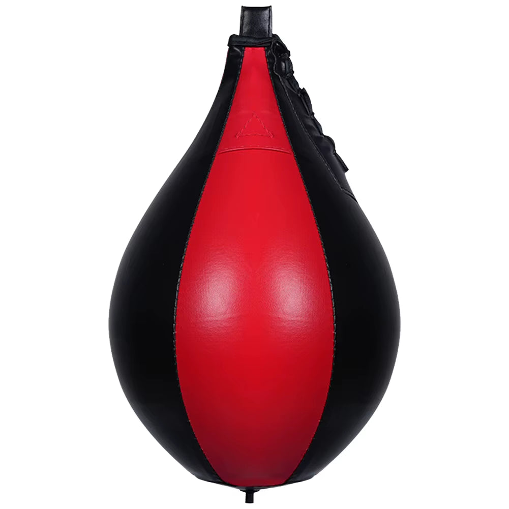 Professional PU Leather Boxing Speed Ball - Reflex Training and Stress Relief Punching Bag