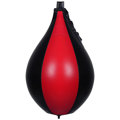 Professional PU Leather Boxing Speed Ball - Reflex Training and Stress Relief Punching Bag